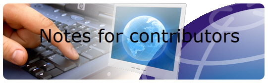 Notes for contributors   
